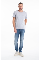 Calça Visco Indigo Elastic Slim Lav.Médio