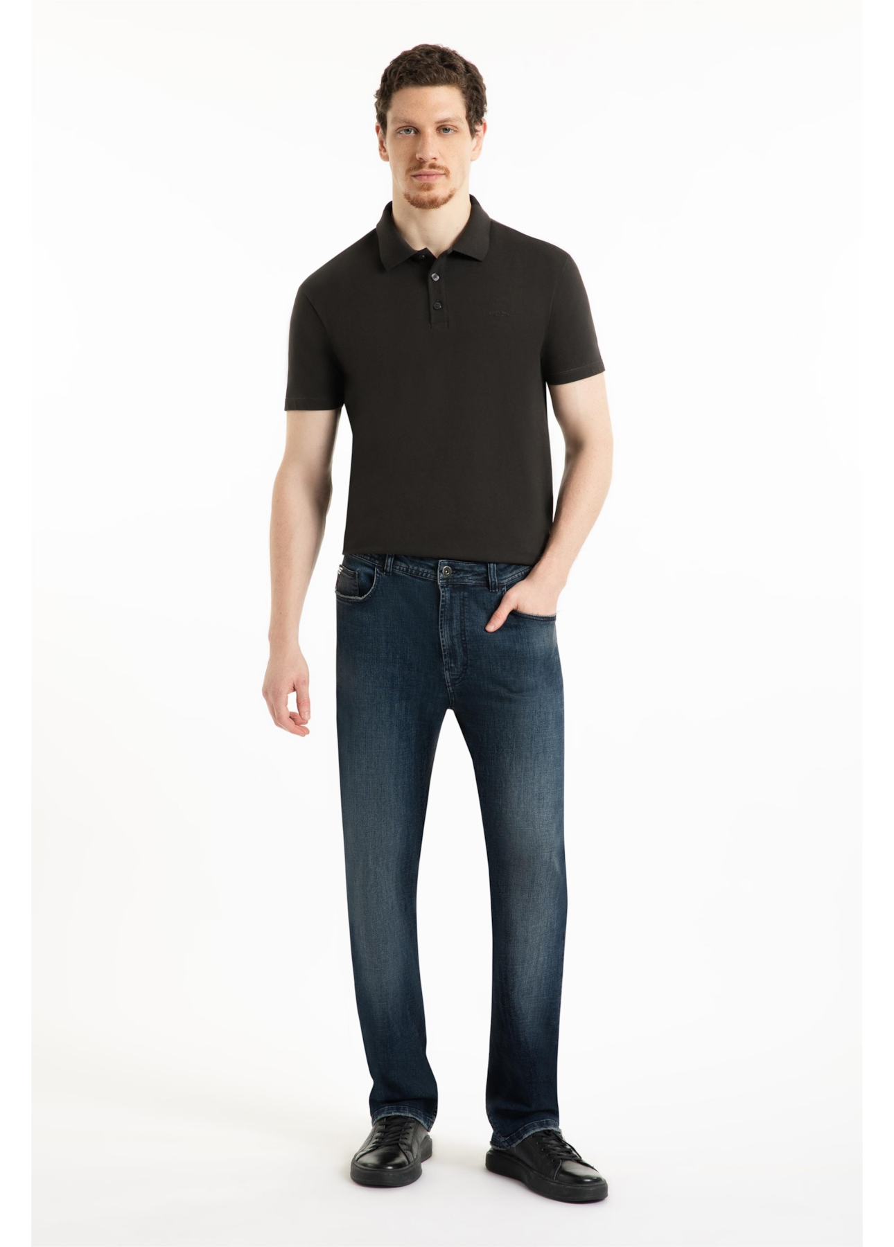 Calça Visco Indigo Elastic Straight Lav. Escuro Ii