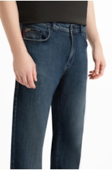 Calça Visco Indigo Elastic Straight Lav. Escuro Ii