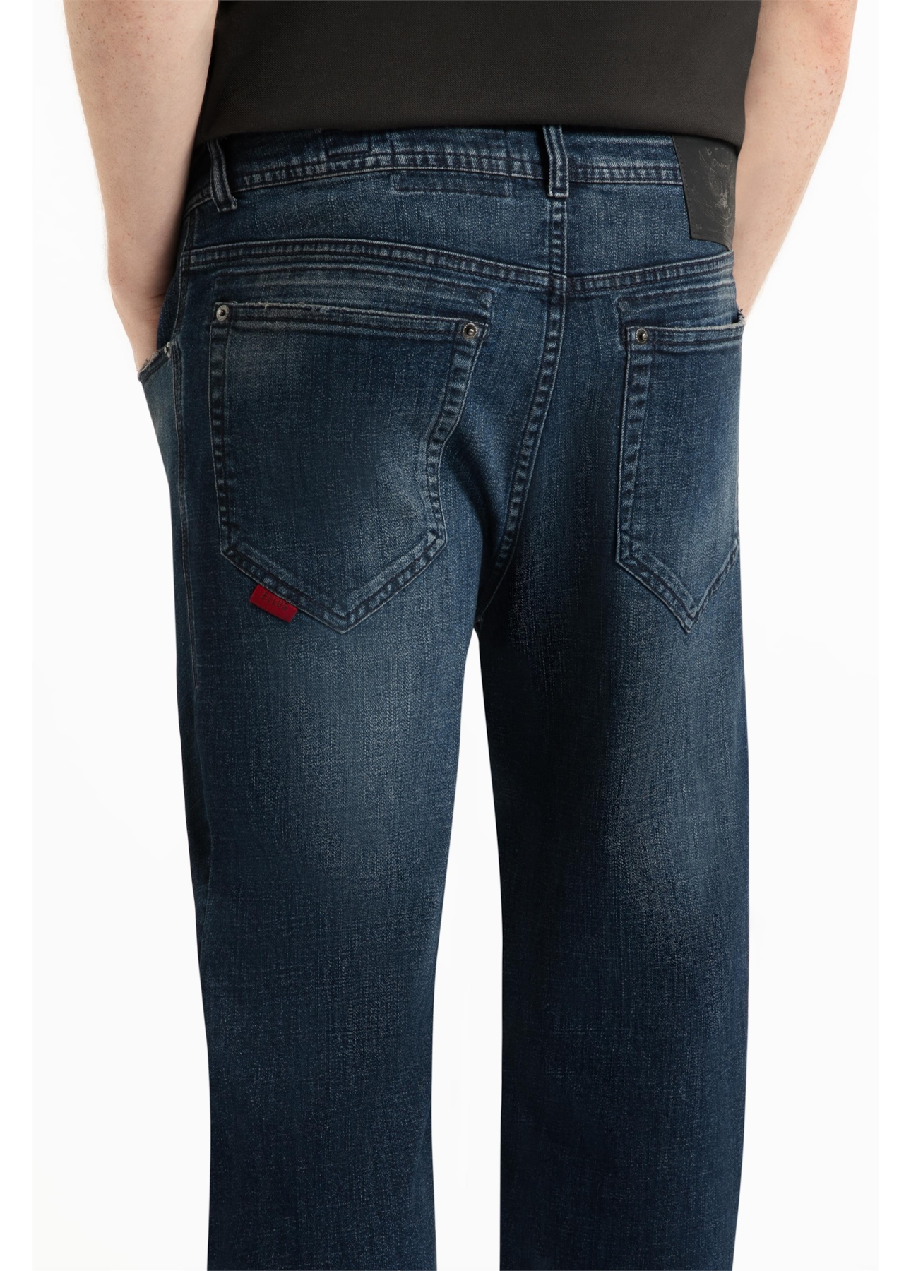 Calça Visco Indigo Elastic Straight Lav. Escuro Ii
