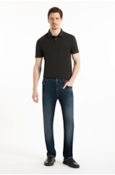 Calça Visco Indigo Elastic Straight Lav. Escuro Ii