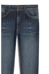 Calça Visco Indigo Slim Filigrana Lav.Escuro
