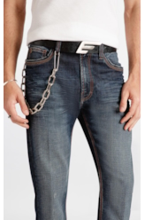 Calça Visco Indigo Slim Filigrana Lav.Escuro