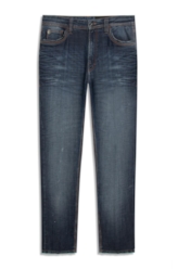 Calça Visco Indigo Slim Filigrana Lav.Escuro
