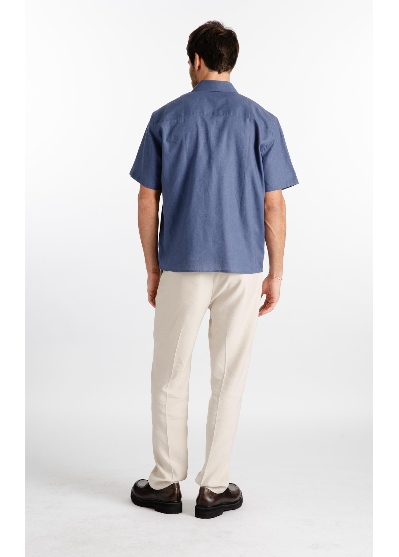 Calça Visco Twill Classic b Faca Areia