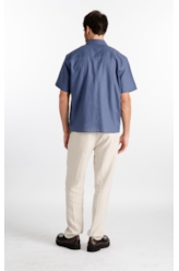 Calça Visco Twill Classic b Faca Areia