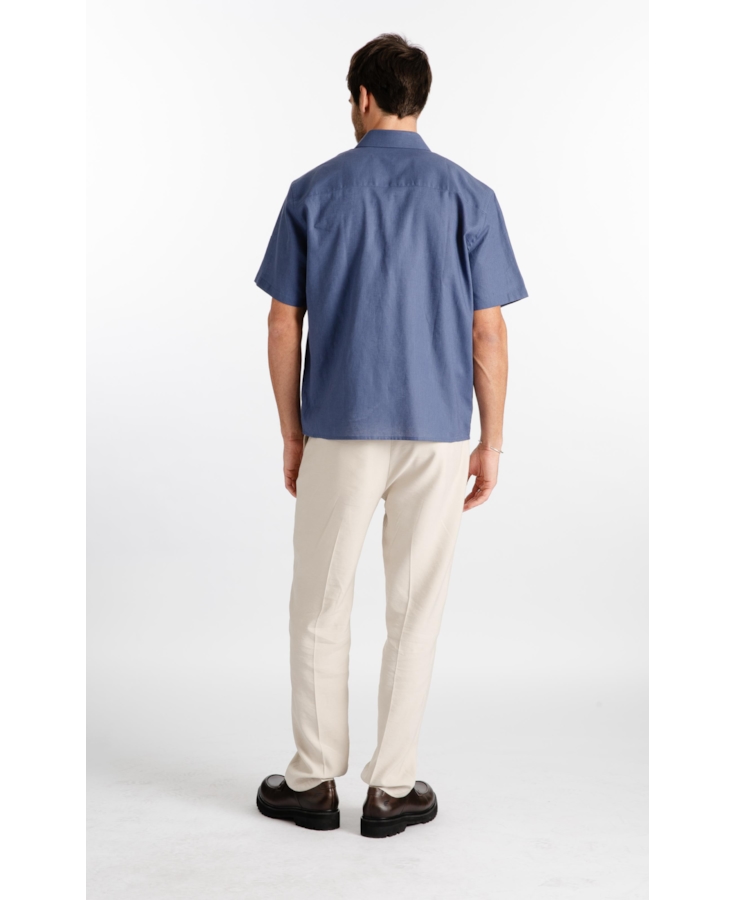Calça Visco Twill Classic b Faca Areia