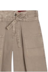 Calça White Denim Clochard Husk