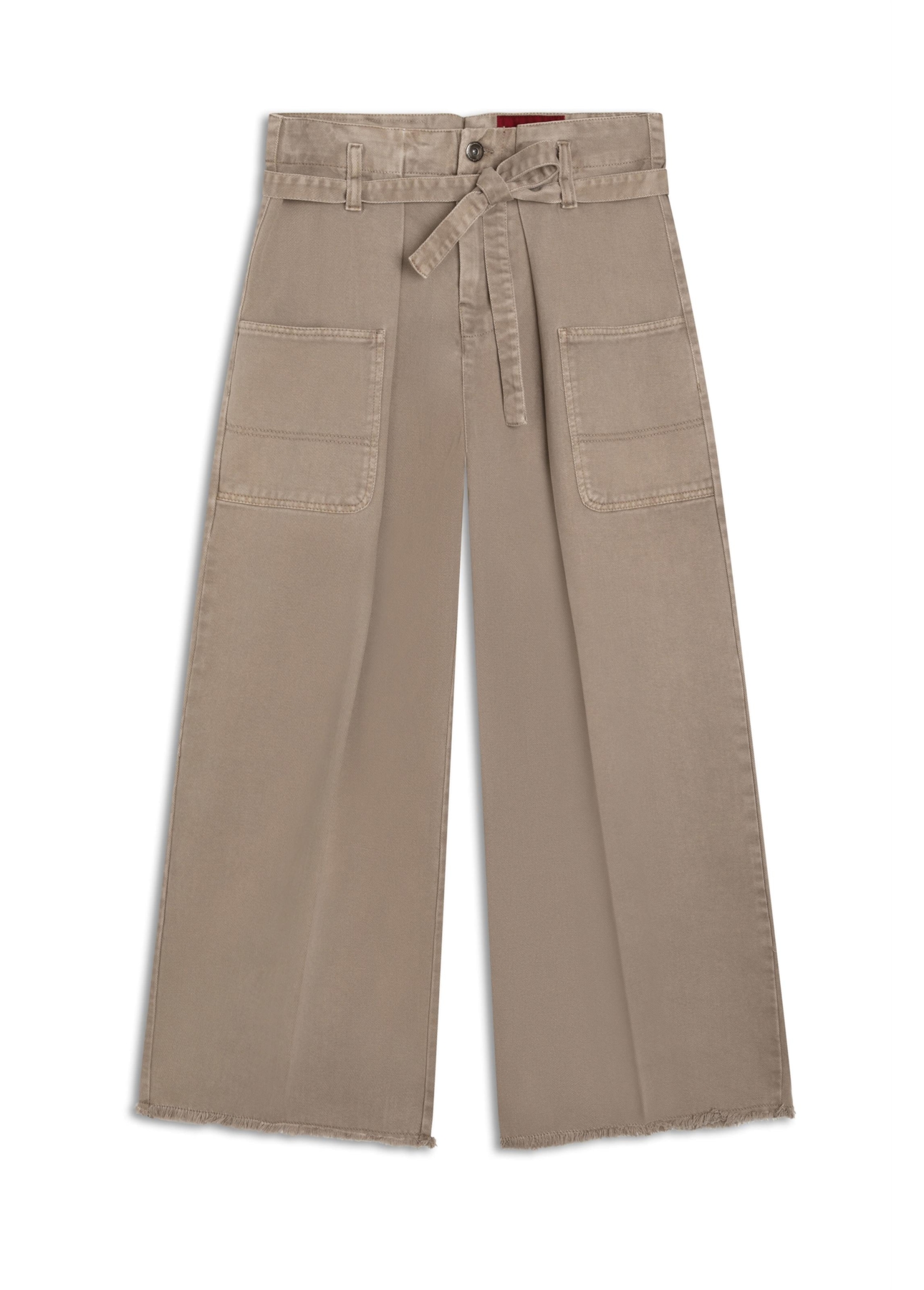Calça White Denim Clochard Husk