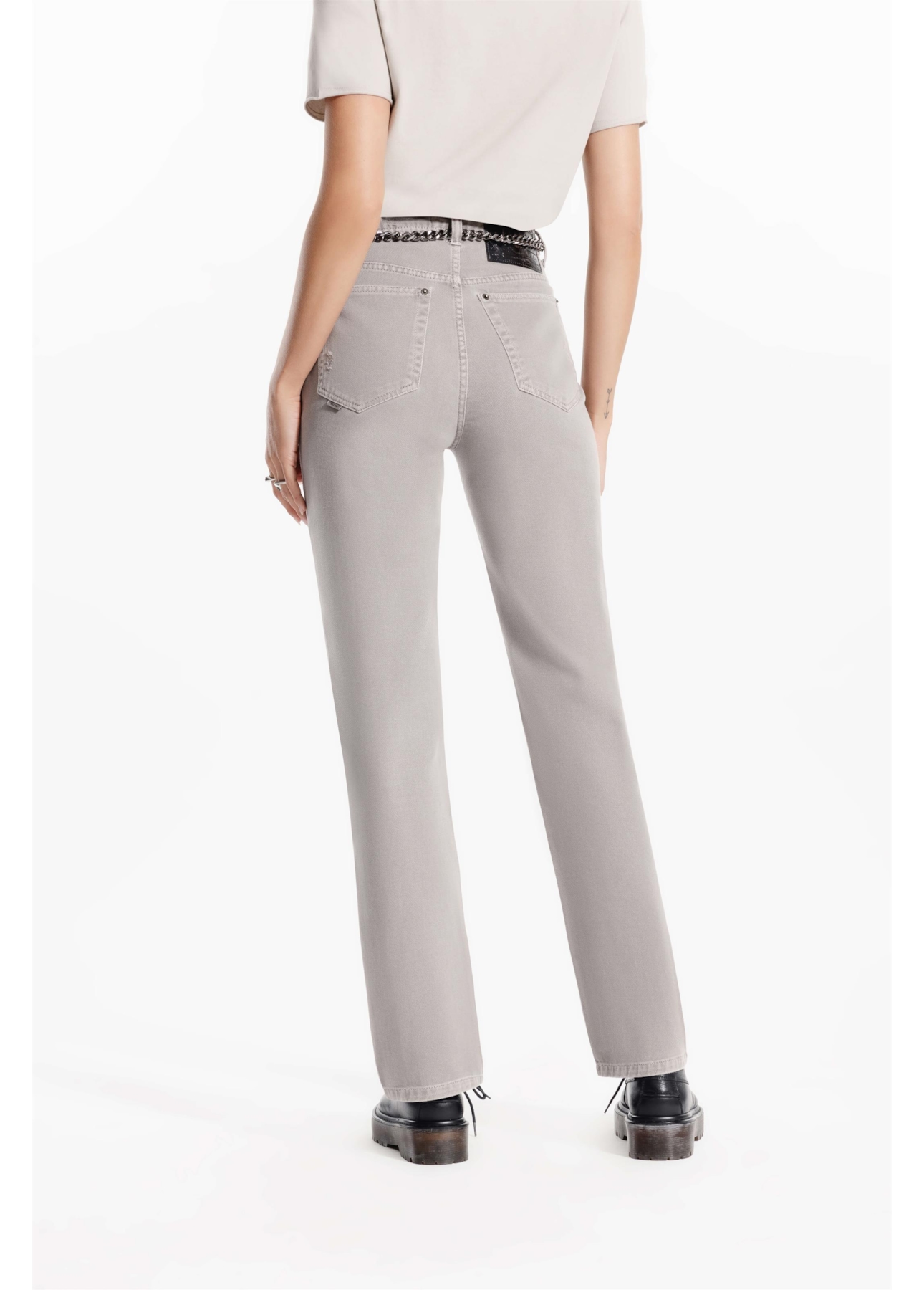 Calça White Denim Ellus Niquel