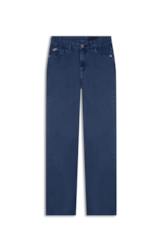 Calça White Denim Iii Low Rise Reta 5 Pocket  Marinho