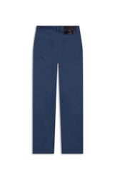 Calça White Denim Iii Low Rise Reta 5 Pocket  Marinho