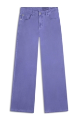 Calça White Denim Iii Wide 5 Pockets Azul Jeans