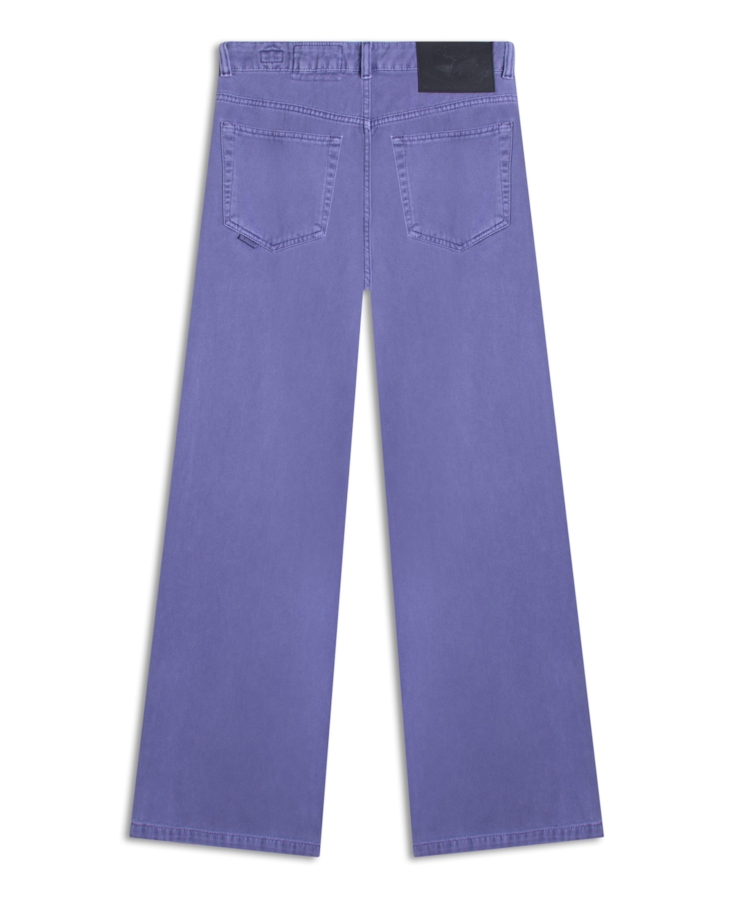 Calça White Denim Iii Wide 5 Pockets Azul Jeans