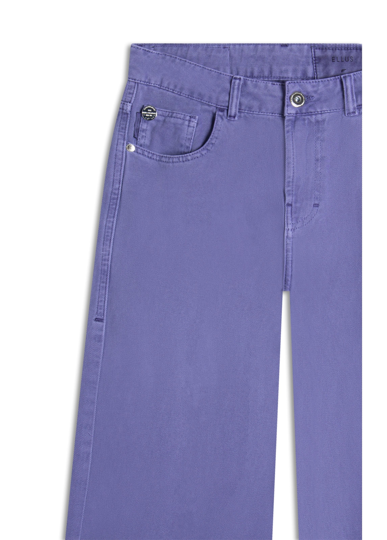 Calça White Denim Iii Wide 5 Pockets Azul Jeans