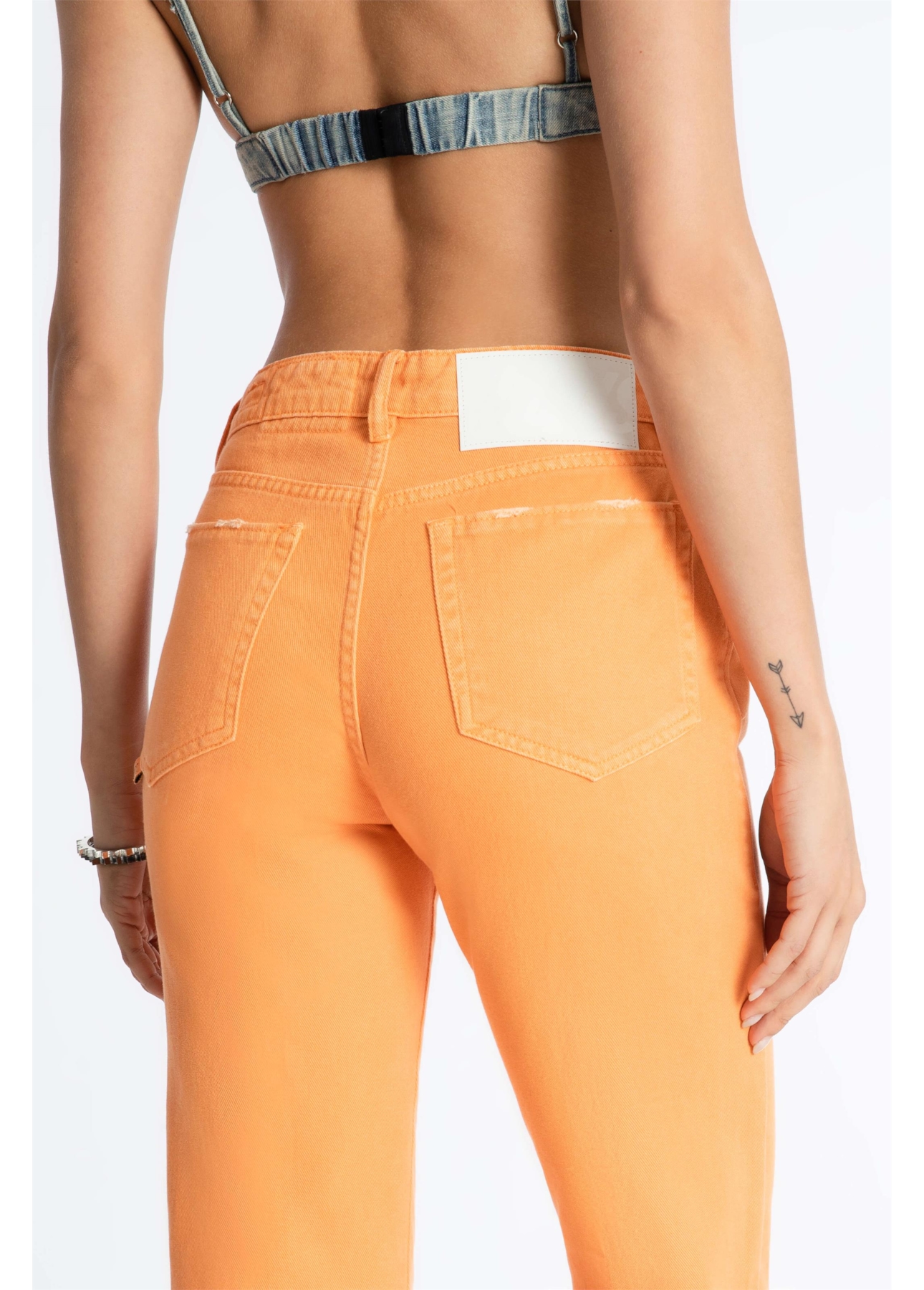 Calça White Denim Pessego