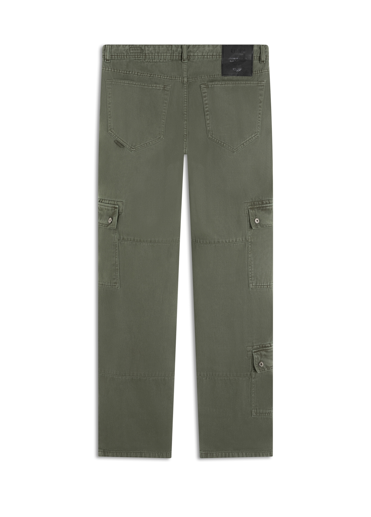 Calça White Denim Straigth Verde Escuro