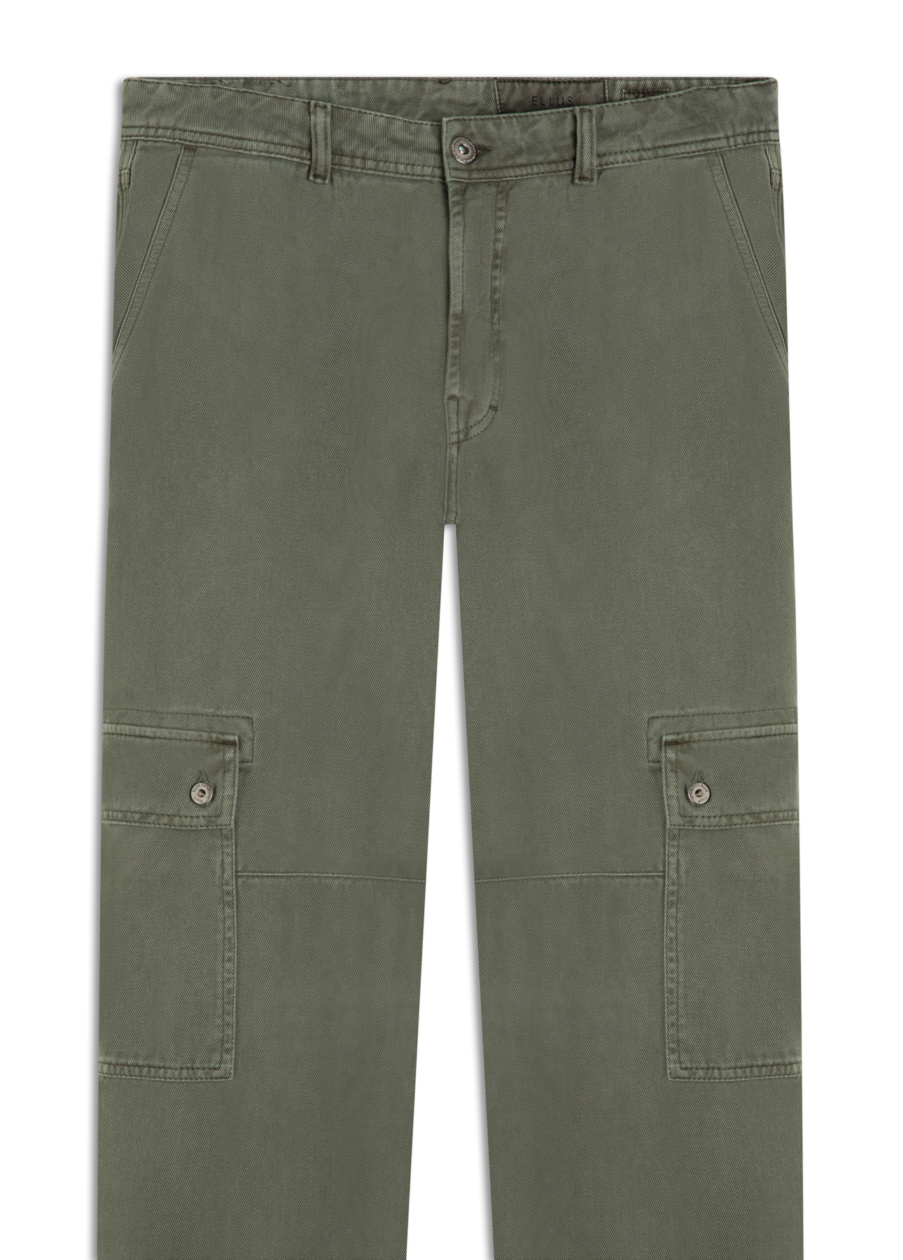 Calça White Denim Straigth Verde Escuro