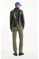 Calça White Denim Straigth Verde Escuro