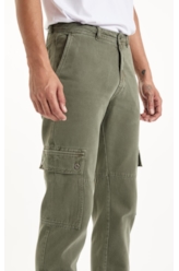 Calça White Denim Straigth Verde Escuro