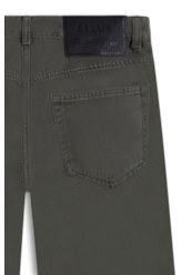 Calça White Denim Wide Leg Verde Escuro