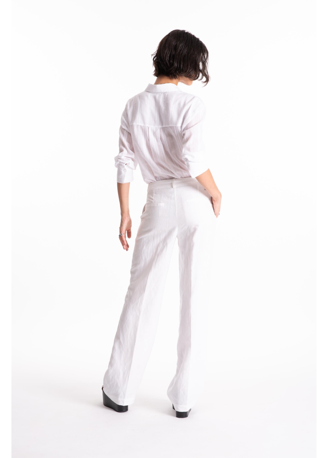 Calça Wideleg Branco
