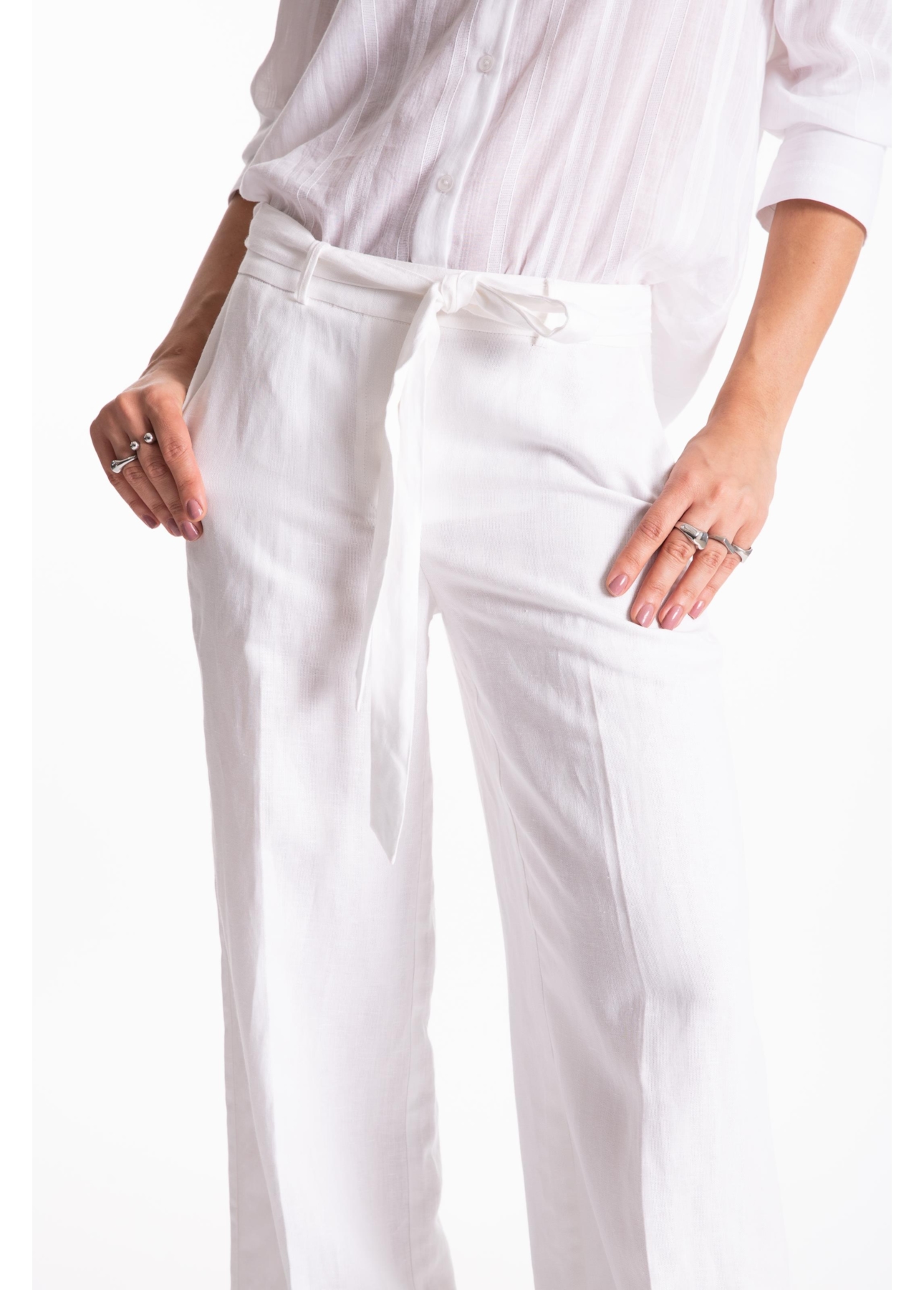 Calça Wideleg Branco