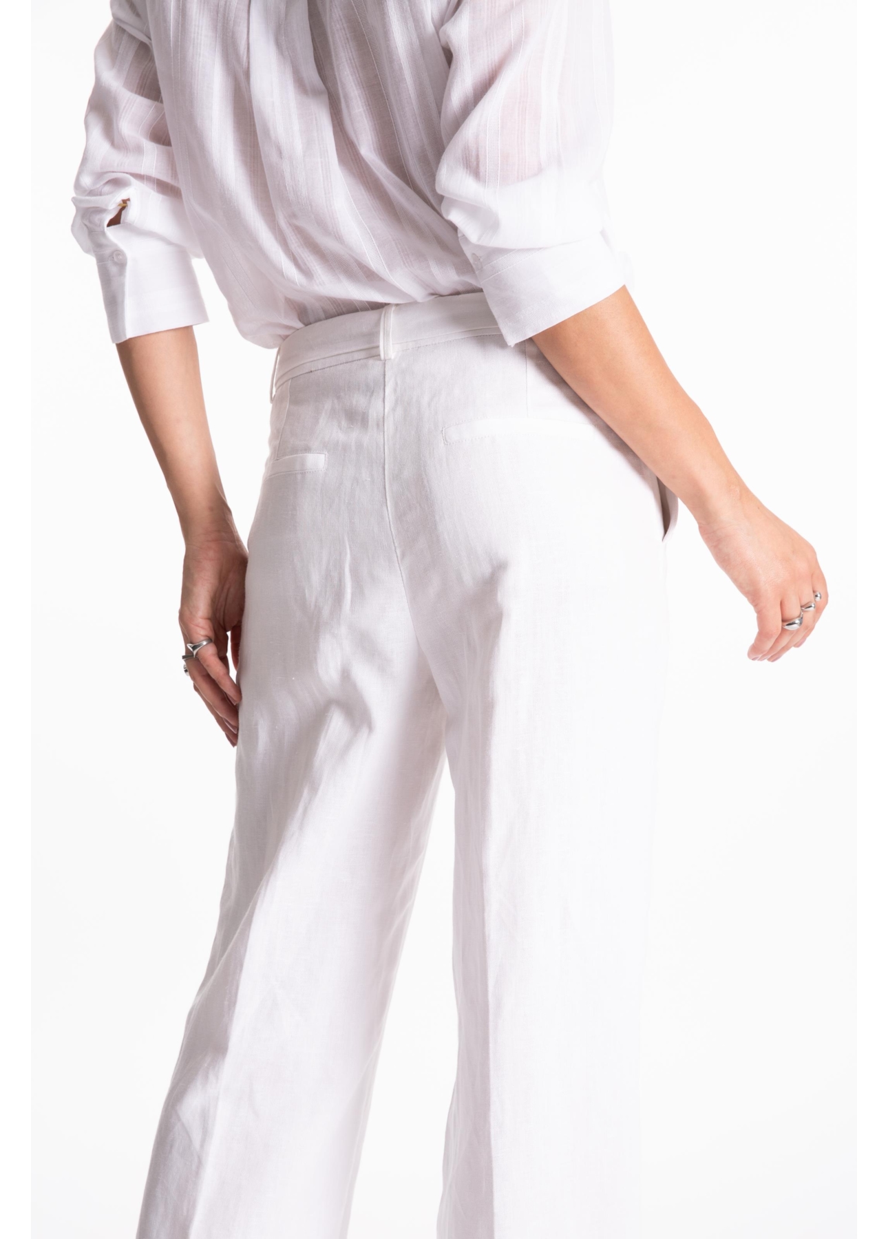 Calça Wideleg Branco
