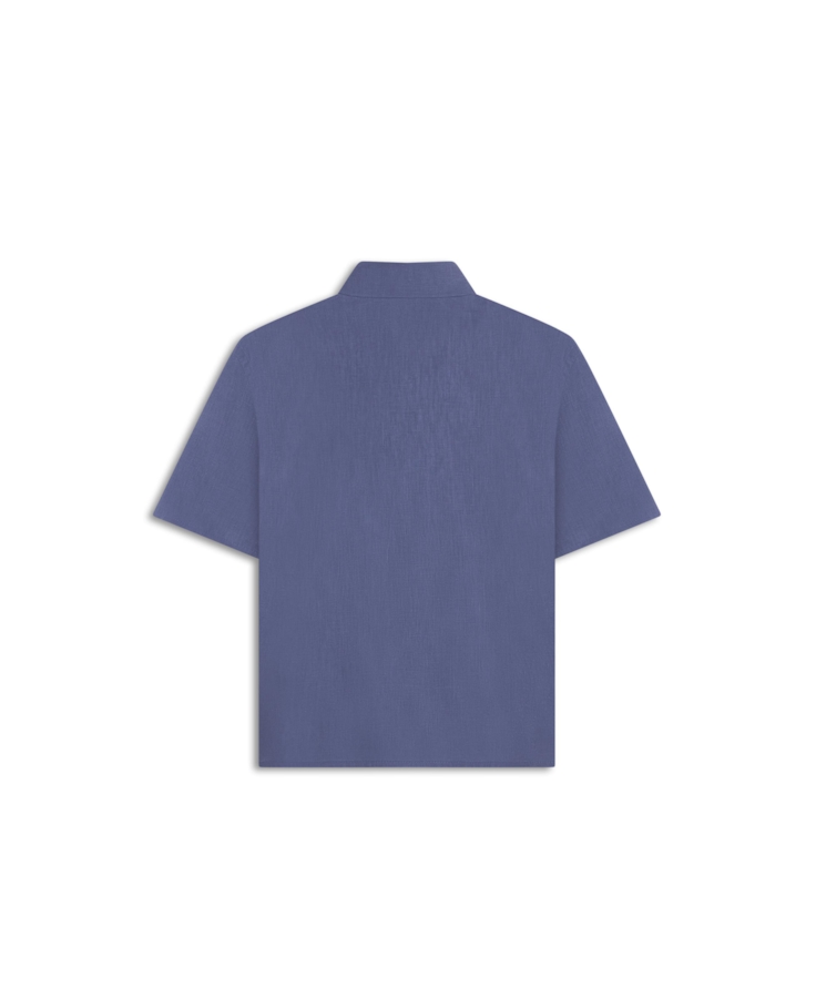 Cambraia de Linho New Petit Xangai Mc Azul Jeans