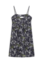 Cambraia Petit Palm Ruching Curto Padrao 1