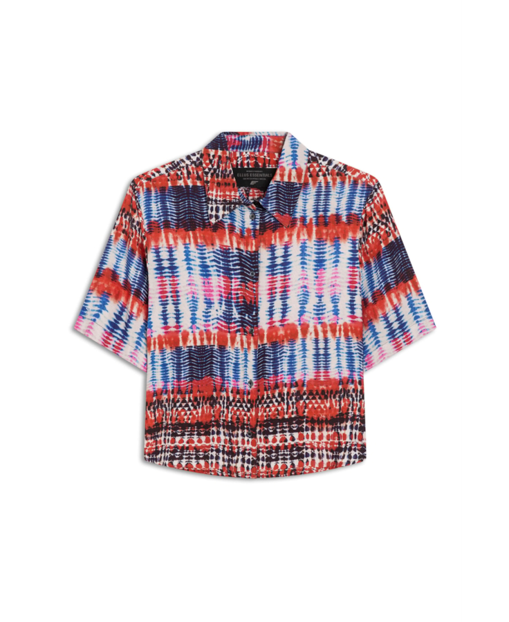 Camisa Acqua Ethnic Surf Cereja