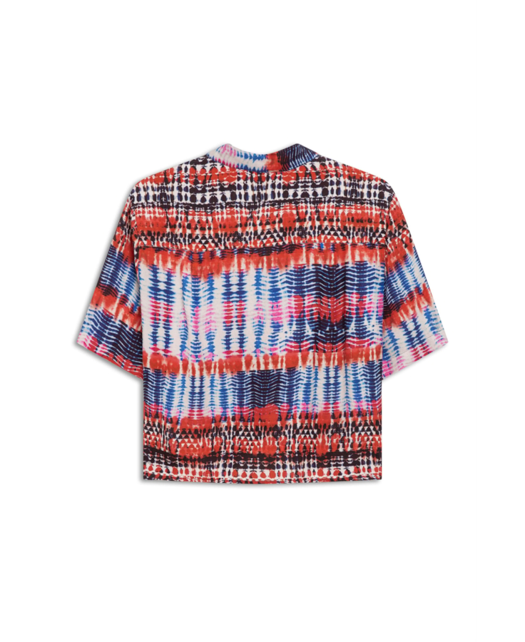Camisa Acqua Ethnic Surf Cereja