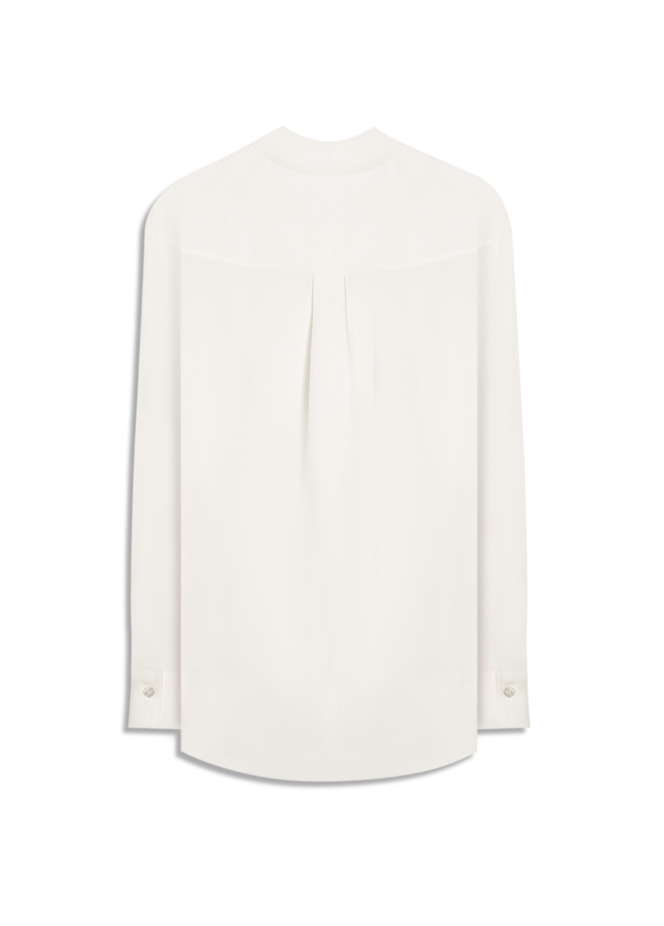 Camisa Affinity Ruffle Pepit Off White