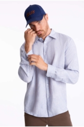 Camisa Aftershock Anatomic Azul Bic