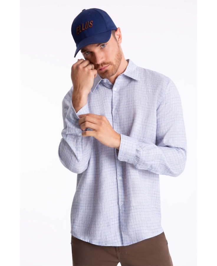 Camisa Aftershock Anatomic Azul Bic