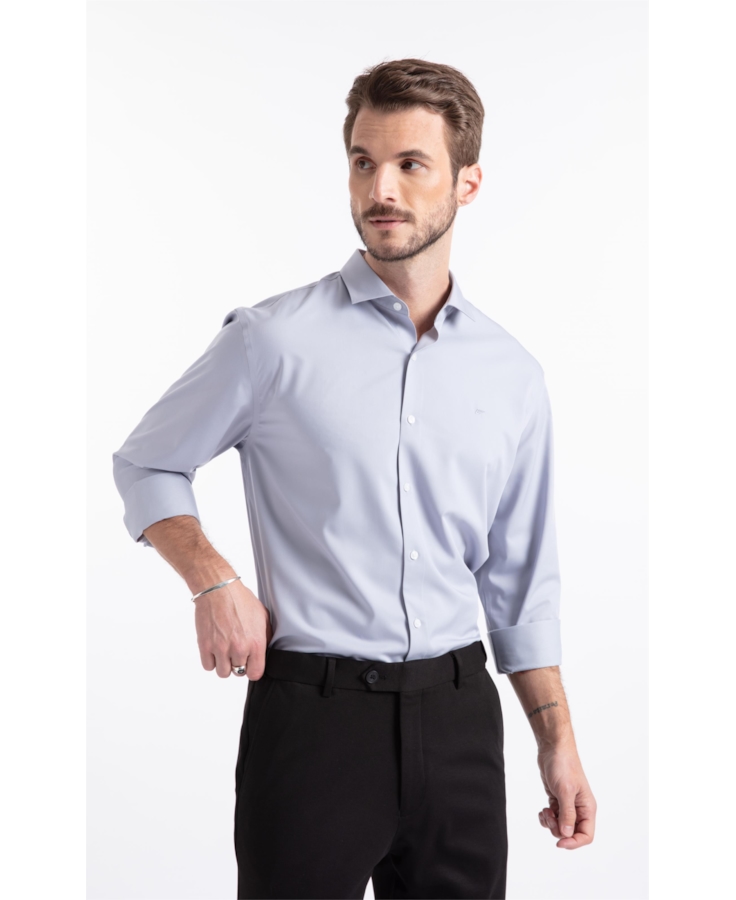 Camisa Bambu Classic Azul Seco