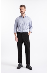 Camisa Bambu Classic St Azul Seco