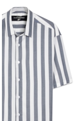 Camisa Bay City Shangai Dark Navy