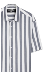 Camisa Bay City Shangai Dark Navy