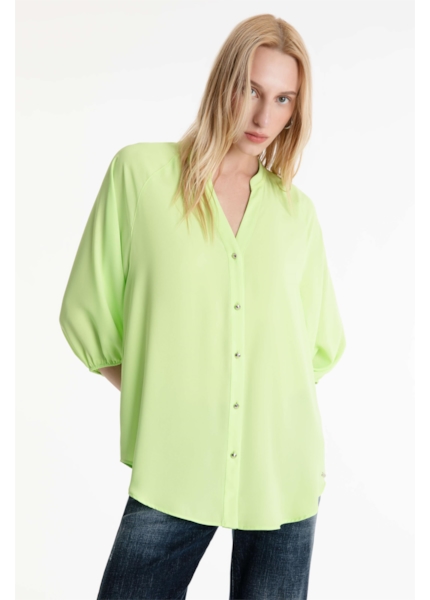 Camisa Beta Over Ellus Lemon