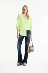 Camisa Beta Over Ellus Lemon
