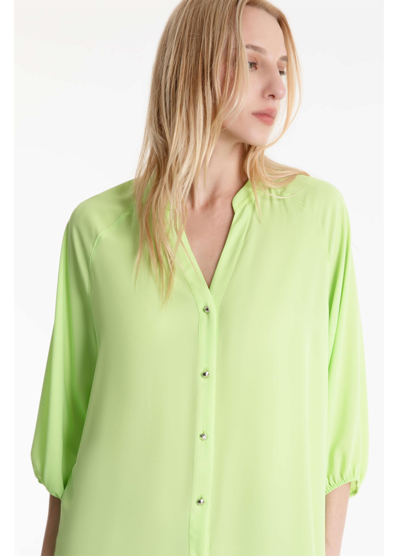 Camisa Beta Over Ellus Lemon