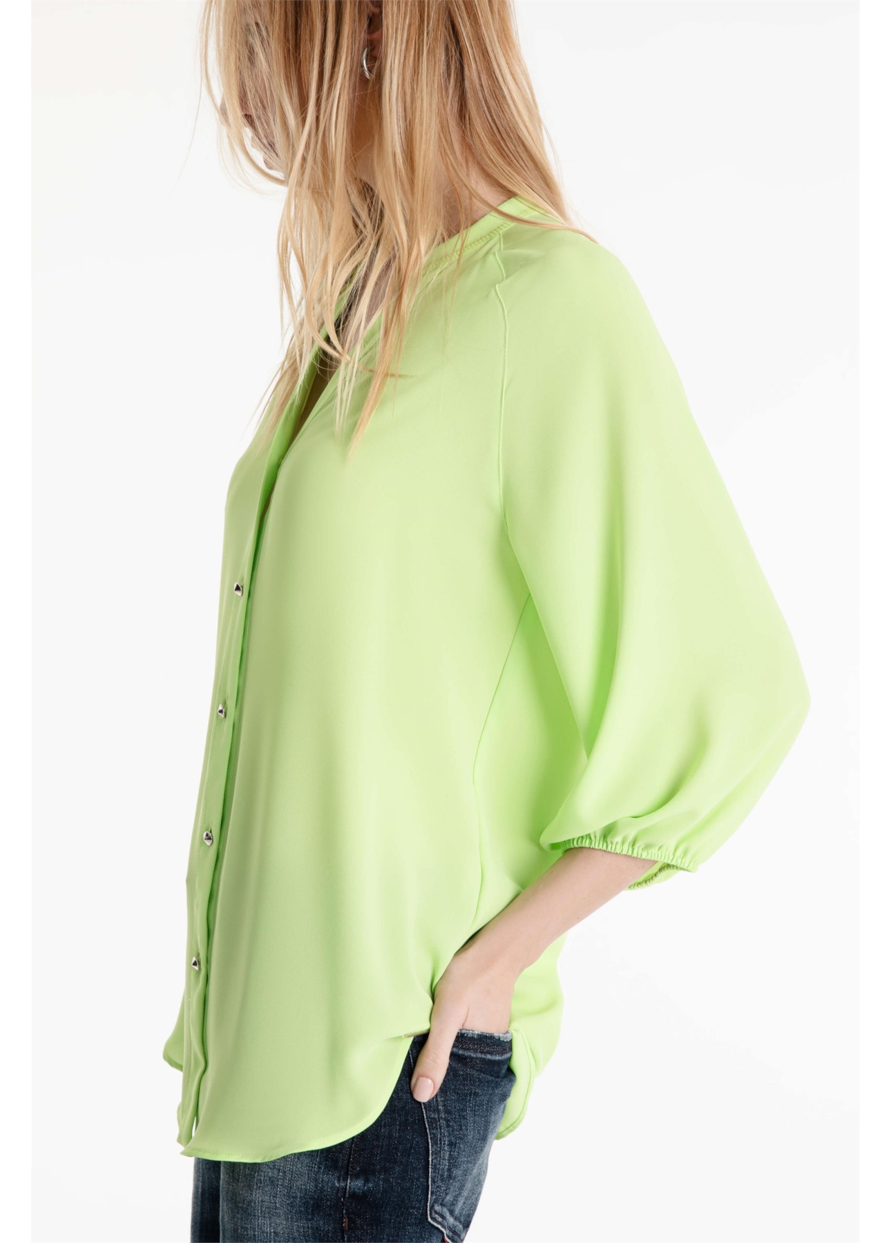 Camisa Beta Over Ellus Lemon