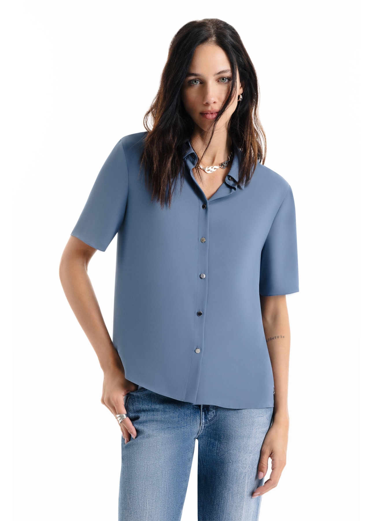 Camisa Beta Petit Charcoal