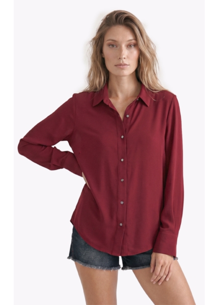 Camisa Beta Petit Dark Wine