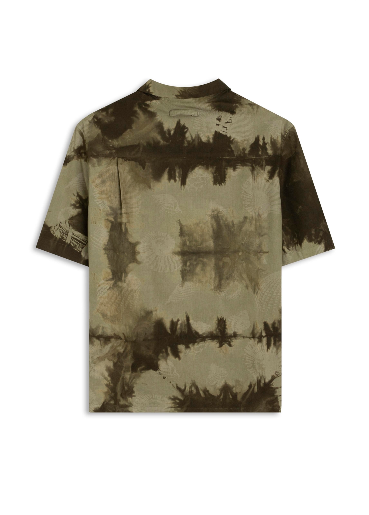 Camisa Blatt Tie Dye Americ Verde Petroleo