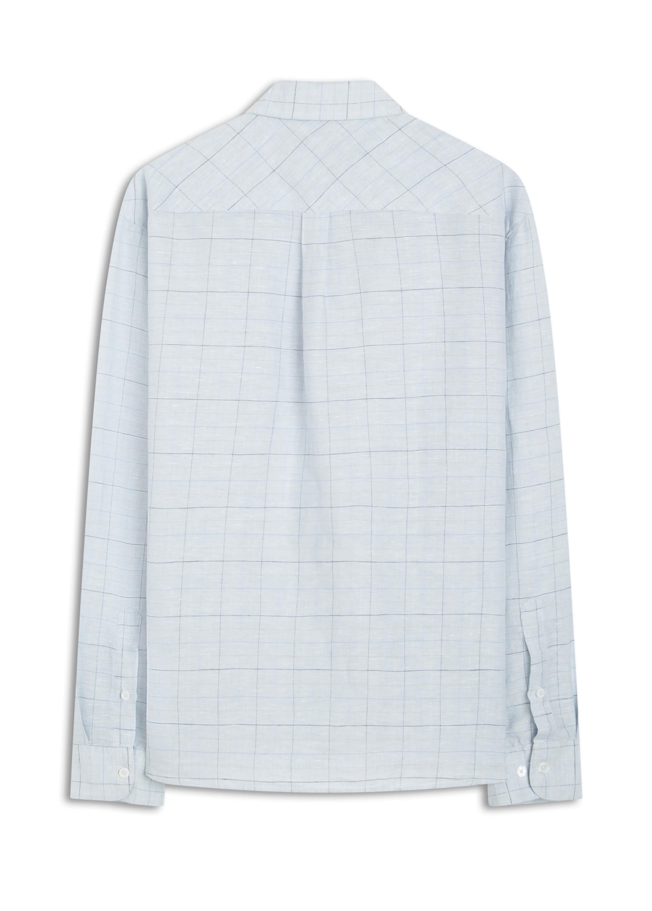 Camisa Breeze Plaid Classic Gelo
