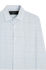 Camisa Breeze Plaid Classic Gelo
