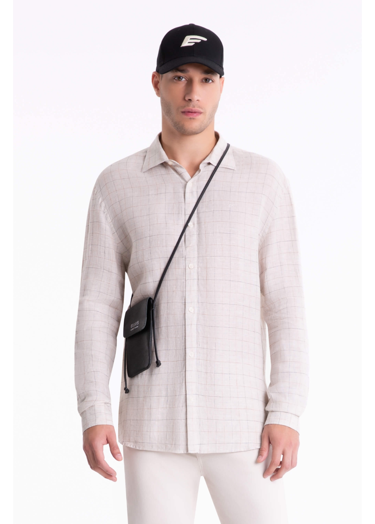 Camisa Breeze Plaid Classic Natural