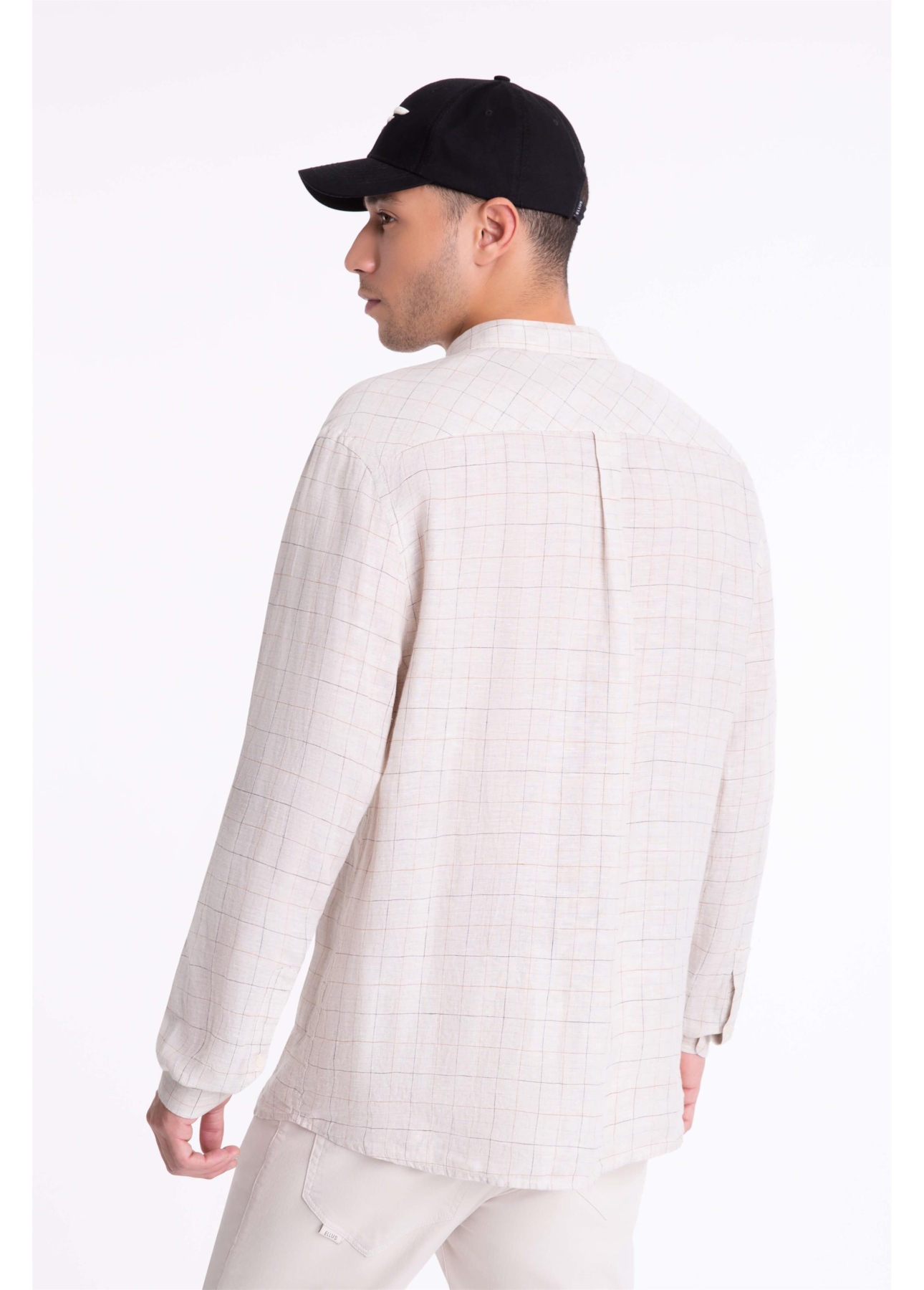 Camisa Breeze Plaid Classic Natural